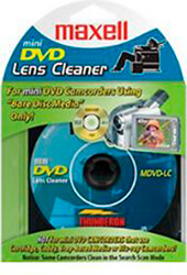 maxell dvd r camcorder mini 8cm cleaner photo