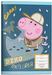 tetradio karfitsa 17x25 peppa pig 40f prasino photo