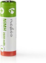 nedis banm26hr64b rechargeable battery aa 12v 2600 mah 4tmx photo