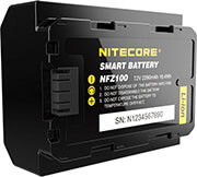 mpataria nitecore nfz100 smart camera battery for sony photo