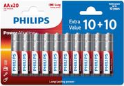 mpataria philips power alkaline aa lr6p20bp grs 20tem photo