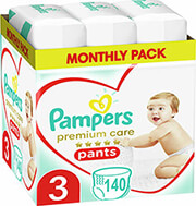 panes pampers premium pants no3 6 11kg 140 tmx multi pack photo