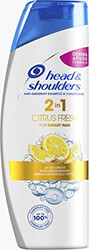 sampoyan head and shoulders 2 1 citrus fresh 360ml photo