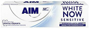odontokrema aim white now sensitive 75ml photo