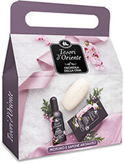 set doroy tesori aroma 100ml sapoyni body bar 125ml chinese orchid photo