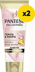 pantene cond rose water liftvol 400ml 2x200ml photo