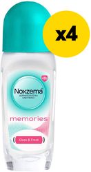 aposmitiko noxzema deo roll on gl memories 200ml 4x50ml photo