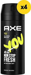 aposmitiko axe you 600ml 4x150ml photo