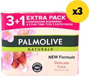 sapoyni palmolive naturals almond milk 90gr 3 1 extra pack 3 syskeyasies 12tem photo
