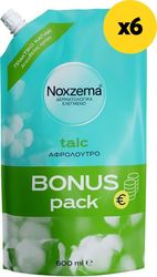 afroloytro noxzema talc bonus pack doy 3600ml 6x600ml photo