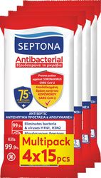 antibaktiriaka mantilakia septona refresh 15tem 75 ethanol 4x15tmx photo antibaktiriaka mantilakia septona refresh 15tem 75 ethanol 4x15tmx photo