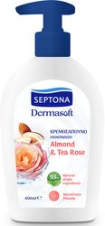 septona dermasoft kremosapoyno almond tea rose 400ml photo septona dermasoft kremosapoyno almond tea rose 400ml photo