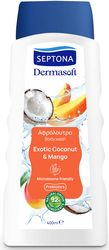 afroloytro septona dermasoft showergel coconut mango 400ml photo