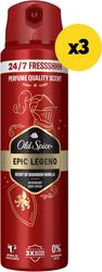 aposmitiko old spice spray epic legend 450ml3x150ml photo