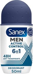 aposmitiko sanex men active control roll on 50ml photo