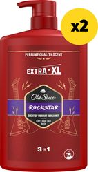 sampoyan old spice showergel rockstar 2000ml 2x1000ml photo