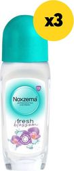 aposmitiko noxzema roll on fresh blossom 150ml3x50ml photo