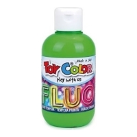 tempera toy color fluo fosforoyxa 250ml prasino photo