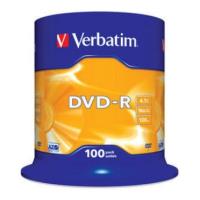 verbatim dvd r 16x 47gb cakebox 100pcs photo