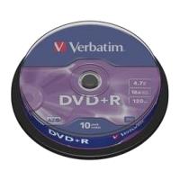 verbatim dvd r 16x 47gb matt silver cakebox 10pcs photo