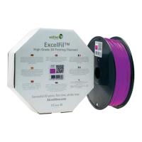 voltivo excelfil 3d print filament abs 3mm violet 136 kg photo