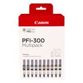canon melani inkjet pfi 300 color multipack 10pcs me oem 4192c008 extra photo 1
