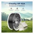 creality hp asa black filament weather uv impact resistance 175 1kg extra photo 1