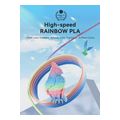 creality hyper pla rainbow spring lake fast printing filament with cfs tag 1kg 175 extra photo 1