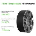 creality ppa cf black carbonfiber filament 1kg 175 extra photo 2
