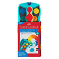 faber castell watercolour paints 12 xromata turquoise palette extra photo 1