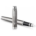 parker im brushed metal duo set fountain pen fine extra photo 1