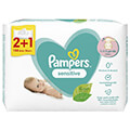 moromantila pampers wipes sensitive 3x3x52 extra photo 1