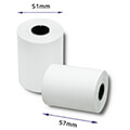 qoltec thermal roll 57 x 27 55g m2 10 pcs bpa free extra photo 2