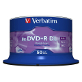 verbatim 43758 dvd r 85gb x8 dual layer 50pcs extra photo 1