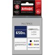 activejet ah m650rx melani symbato me hp 650 cz101ae cz102ae premium 1 x 20 ml 1 x 21 ml black color photo