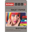 activejet ap6 260gr200 glossy photo paper 10x15 a6 200pc photo
