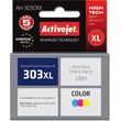 activejet ah 303crx melani symbato me hp 303xl t6n03ae premium 18ml color photo
