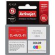activejet ac 41r melani symbato me canon cl 41 premium 18 ml color photo