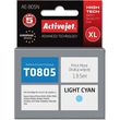 activejet ae 805n melani symbato me epson t0805 13 5 ml light blue photo