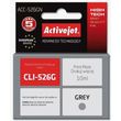 activejet acc 526gn melani symbato me canon cli 526g 10 ml gray photo