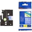 gnisio brother ptouch tze535 blue white 8m x 12mm oem tze535 photo