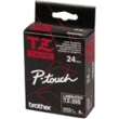 gnisio brother ptouch black white 8m x 24mm oem tze 355 photo