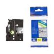 gnisio brother ptouch silver matt black 8m 24mm oem tzem951 photo