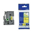 gnisio brother ptouch yellow black 8m x 18mm oem tze s641 photo