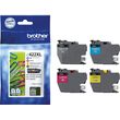 brother melani inkjet lc black cyan magenta yellow cartridge me oem lc422xlval photo