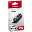gnisio melani canon pgi 555xxl high capacity black me oem 8049b001 photo