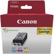 canon melani inkjet cli 521 cmy multipack me oem 2934b015 photo