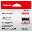 canon melani inkjet pfi1000pm photo magenta me oem 0551c001 photo