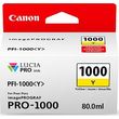 canon melani inkjet pfi1000y yellow me oem 0549c001 photo