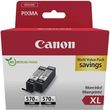 canon melani inkjet pgi 570xl twin pack black me oem 0318c010 photo